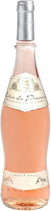 Вино Famille Sadel, Rose, Cotes de Provence AOC