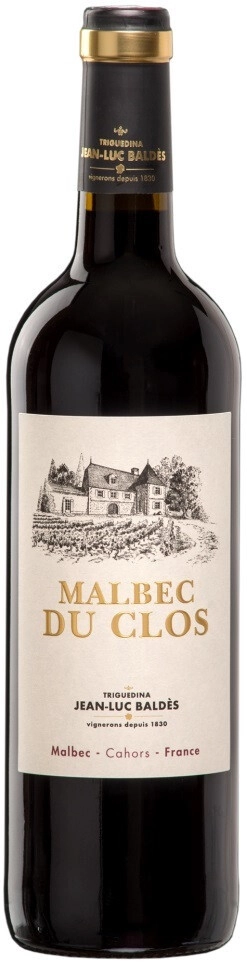 Вино  Malbec du Clos, Cahors AOC