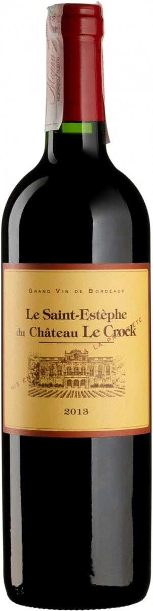 Вино Le Saint-Estephe du Chateau le Crock AOC
