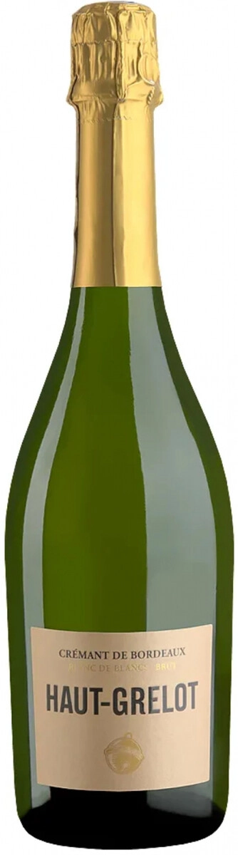 Игристое вино Chateau Haut-Grelot, Blanc de Blancs, Cremant de Bordeaux AOP