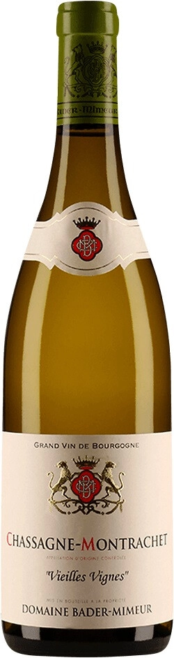 Вино Bader-Mimeur, Chassagne-Montrachet "Vieilles Vignes" AOC