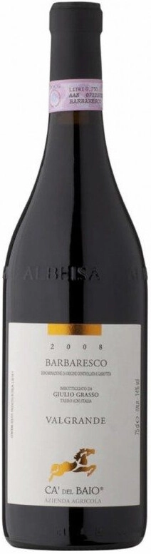 Вино Ca'del Baio Barbaresco DOCG Valgrande