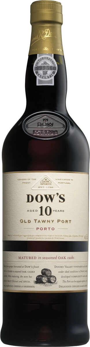 Портвейн Dow's, Old Tawny Port 10 Years