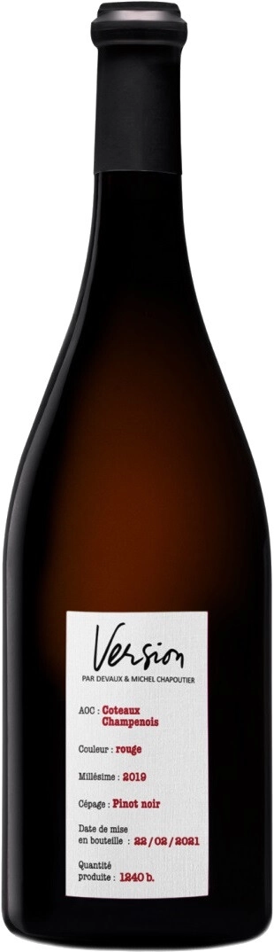 Вино Devaux, "Version 2" Coteaux Champenois AOC Rouge