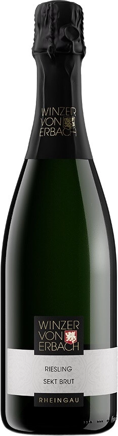 Игристое вино Winzer von Erbach, Riesling Sekt Brut