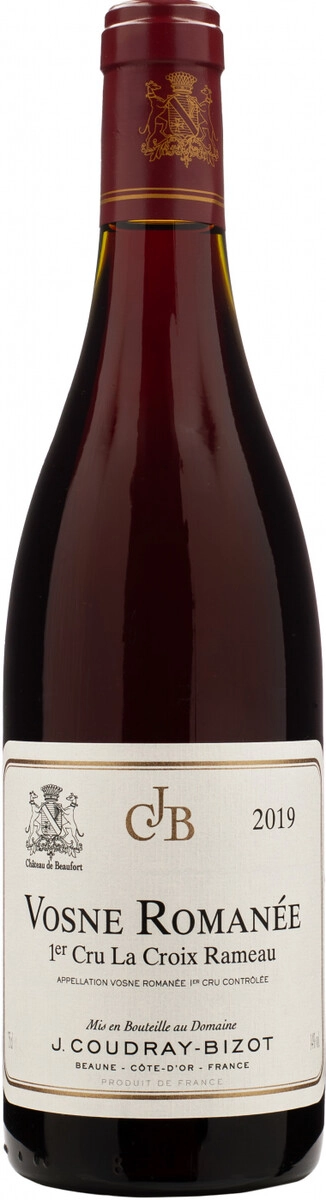 Вино J.Coudray-Bizot, Vosne-Romanee 1-er Cru "La Croix Rameau" AOC