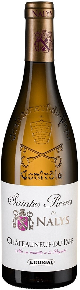 Вино "Saintes Pierres de Nalys" Blanc, Chateauneuf-du-Pape AOC