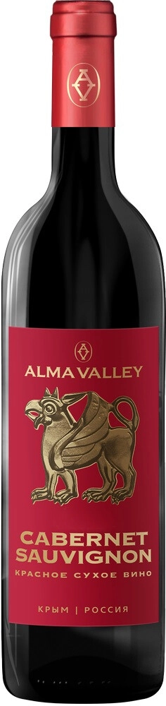 Вино "Alma Valley" Cabernet Sauvignon