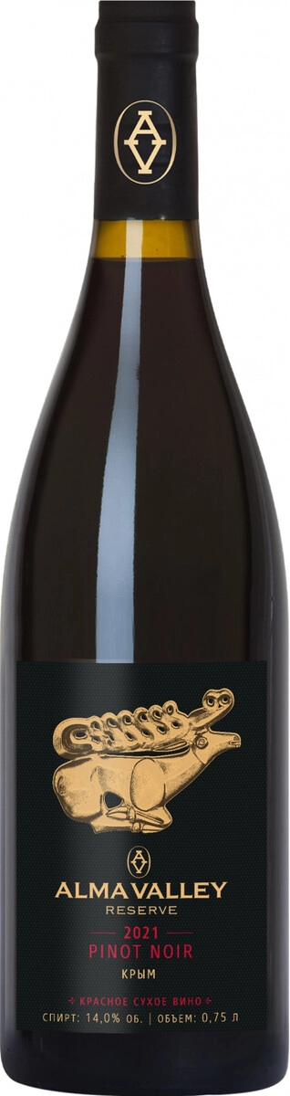 Вино "Alma Valley" Pinot Noir Reserve