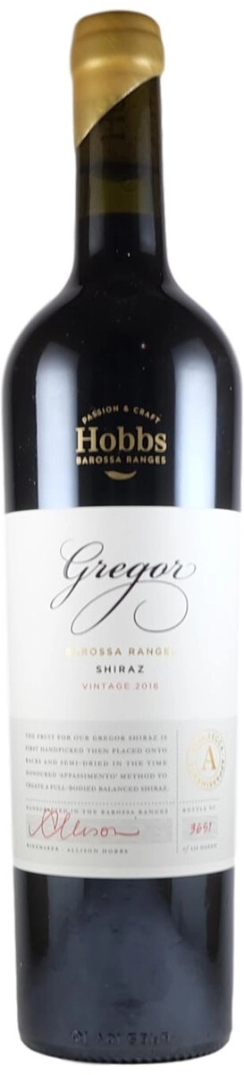 Вино Hobbs Vintners, "Gregor" Shiraz, Barossa Valley