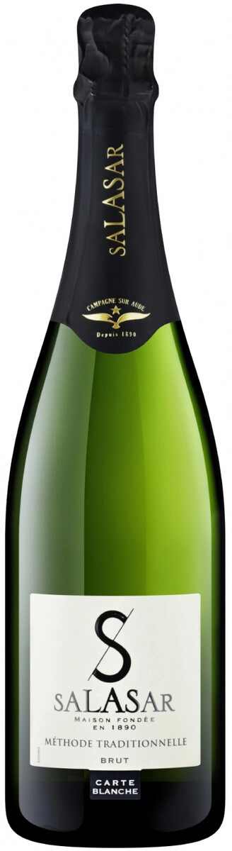 Игристое вино Salasar, "Carte Blanche" Blanquette de Limoux AOP Brut