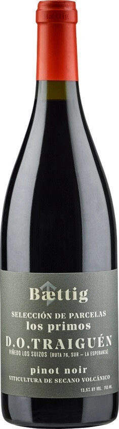 Вино Baettig, "Los Primos" Pinot Noir, Traiguen DO
