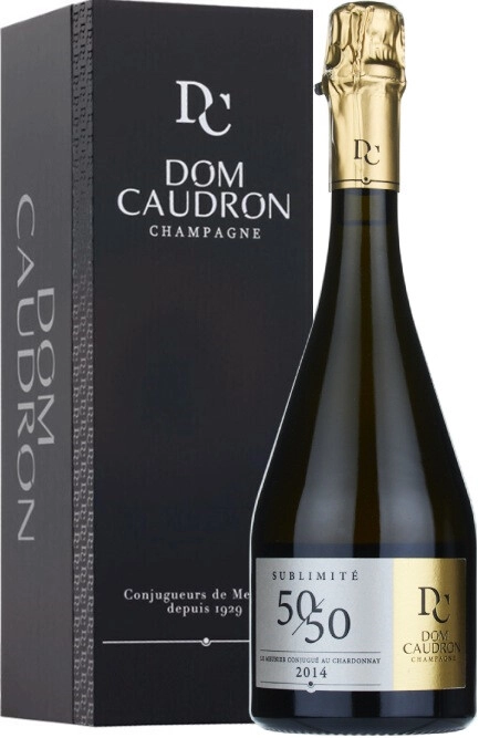 Шампанское Dom Caudron, "Sublimite" 50/50 Brut, Champagne AOC