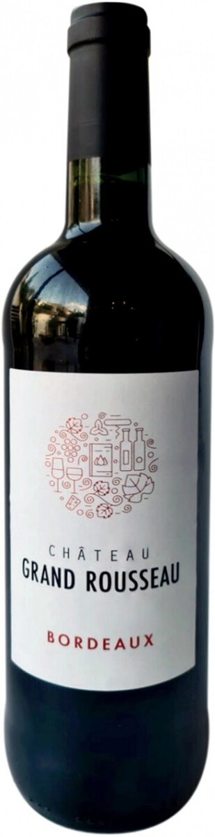 Вино "Chateau Grand Rousseau", Bordeaux AOC