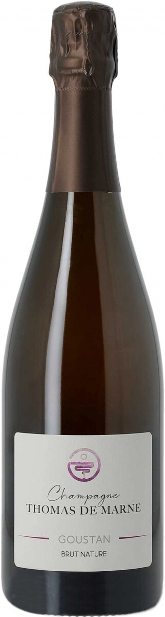 Шампанское Thomas de Marne, "Goustan" Blanc de Noirs Brut Nature, Champagne AOC