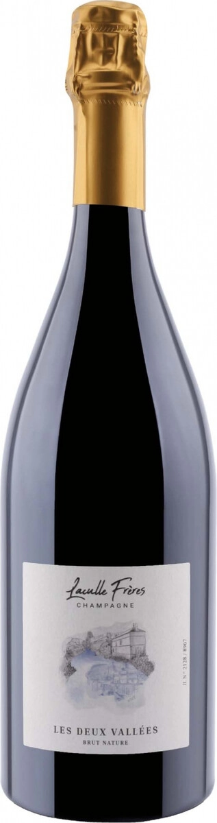 Шампанское Laculle Freres, "Les Deux Vallees" Brut Nature, Champagne AOC