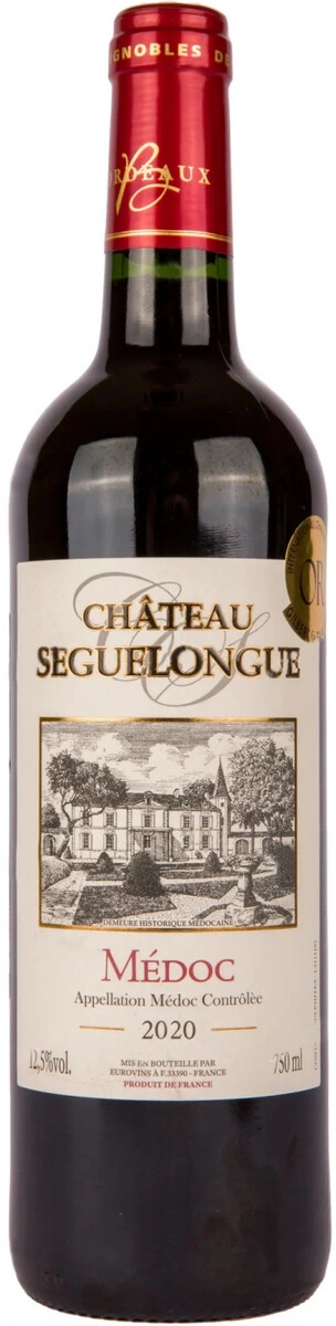 Вино Chateau Seguelongue, Medoc AOC