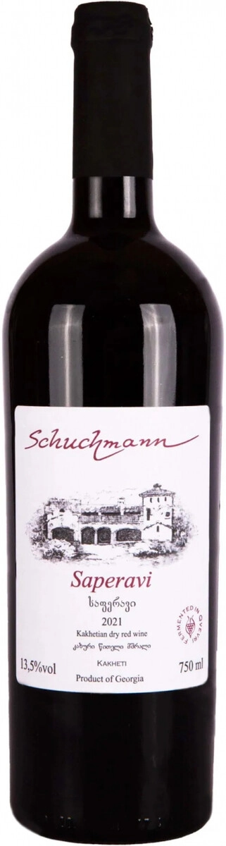 Вино Schuchmann, Saperavi Kakhetian