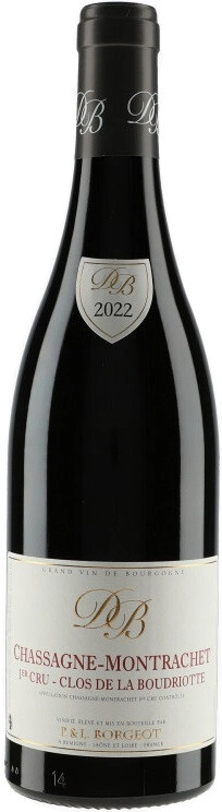 Вино P. & L. Borgeot, Chassagne-Montrachet 1er Cru "Clos de la Boudriotte" AOC