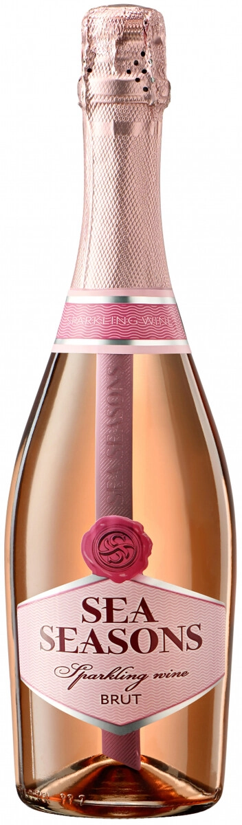 Игристое вино "Sea Seasons" Rose Brut