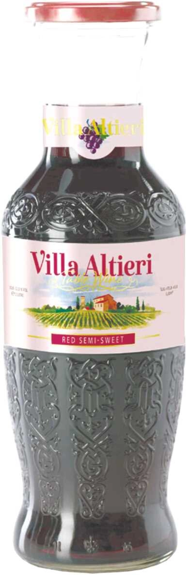 Вино "Villa Altieri" Red Semi-Sweet