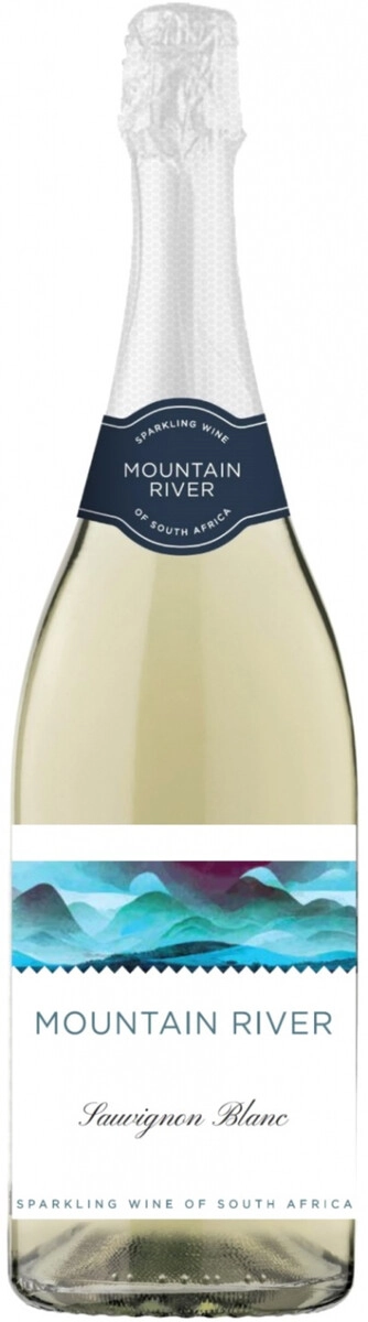 Игристое вино Mountain River, Sauvignon Blanc Extra Brut, Western Cape WO