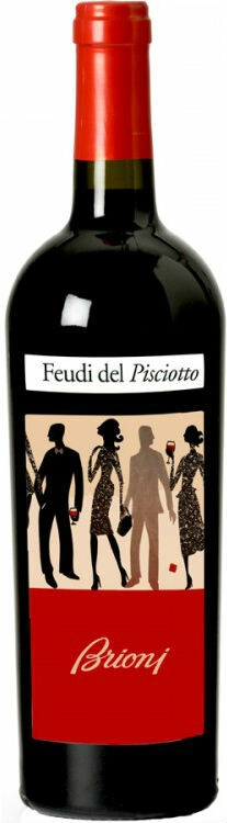 Вино Feudi del Pisciotto, Brioni Frappato, Sicilia IGT