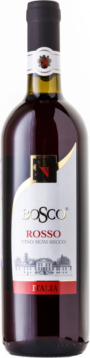 Вино "Bosco" Rosso Semi Secco