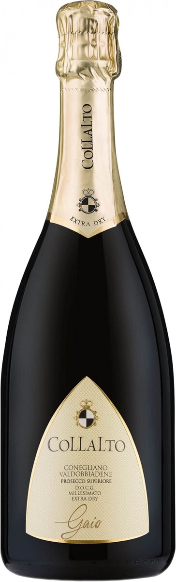 Игристое вино Collalto, "Gaio" Conegliano Valdobbiadene Prosecco Superiore DOCG Extra Dry Millesimato