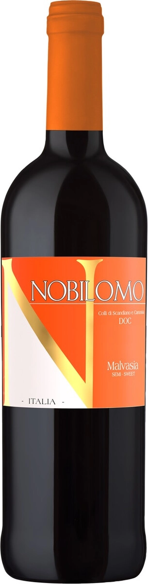 Вино "Nobilomo" Malvasia White Semi-Sweet, Colli de Scandiano e Canosa DOC