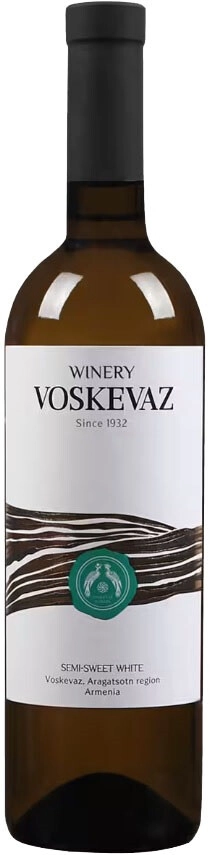 Вино "Voskevaz" White Semi-Sweet