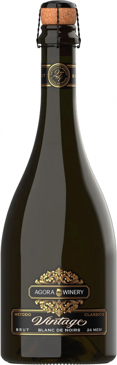 Игристое вино Agora Winery, Blanc de Noirs Extra Brut