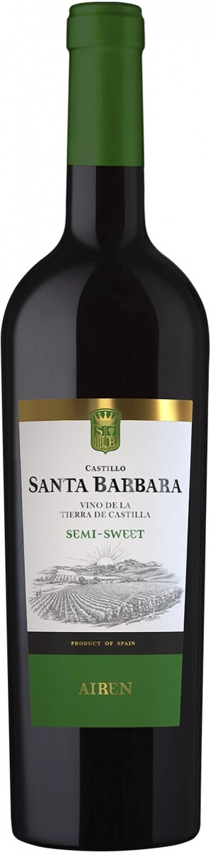 Вино "Castillo Santa Barbara" Airen Semi-Sweet, Tierra de Castilla IGP