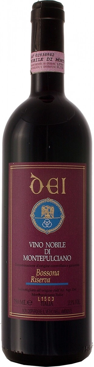 Вино Maria Caterina Dei, "Bossona", Vino Nobile Montepulciano Riserva DOCG