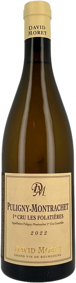 Вино David Moret, Puligny-Montrachet 1er Cru "Les Folatieres" AOC