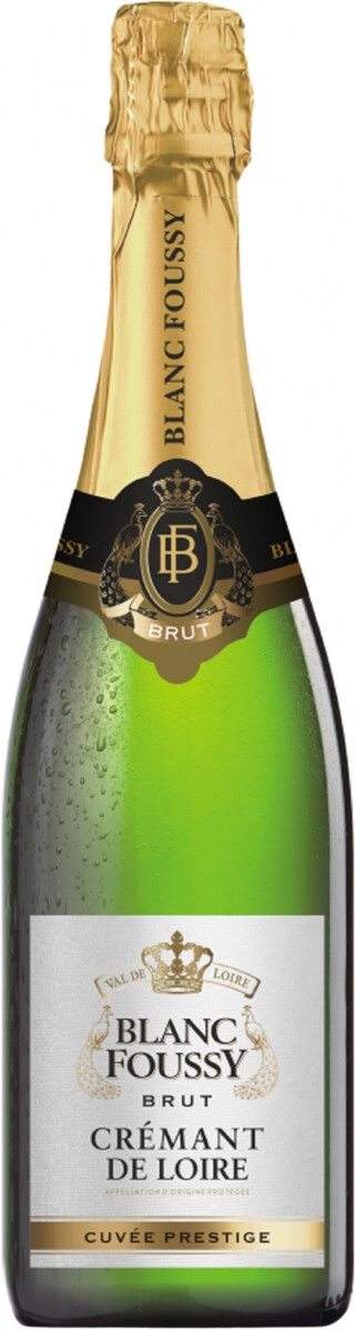 Игристое вино LaCheteau, "Blanc Foussy" Cuvee Prestige Brut, Cremant de Loire AOP