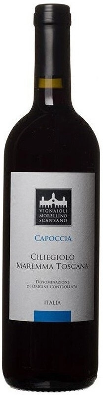 Вино "Capoccia" Ciliegiolo, Maremma Toscana DOC