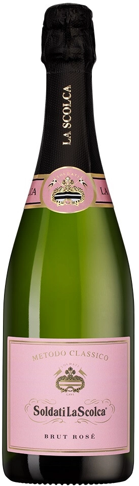 Игристое вино "Soldati La Scolca" Brut Rose