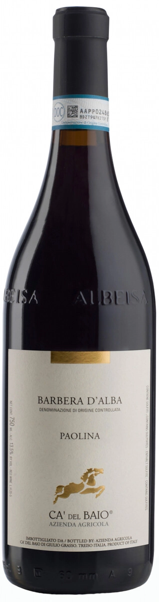 Вино Ca' del Baio, Barbera d'Alba "Paolina" DOC