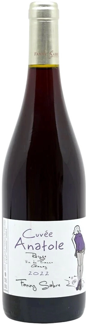 Вино Fanny Sabre, "Cuvee Anatole" Rouge VdF
