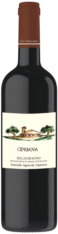 Вино Cipriana, Bolgheri Rosso DOC