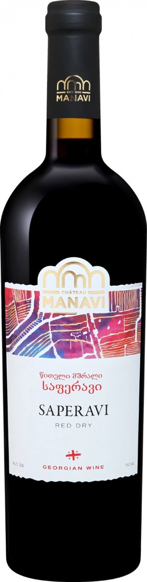 Вино Chateau Manavi, Saperavi