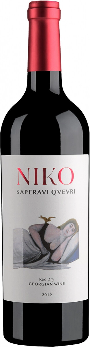 Вино "Niko" Saperavi Qvevri