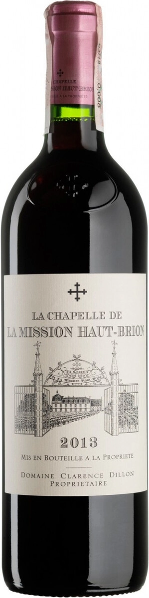 Вино "La Chapelle de La Mission Haut-Brion", Pessac-Leognan