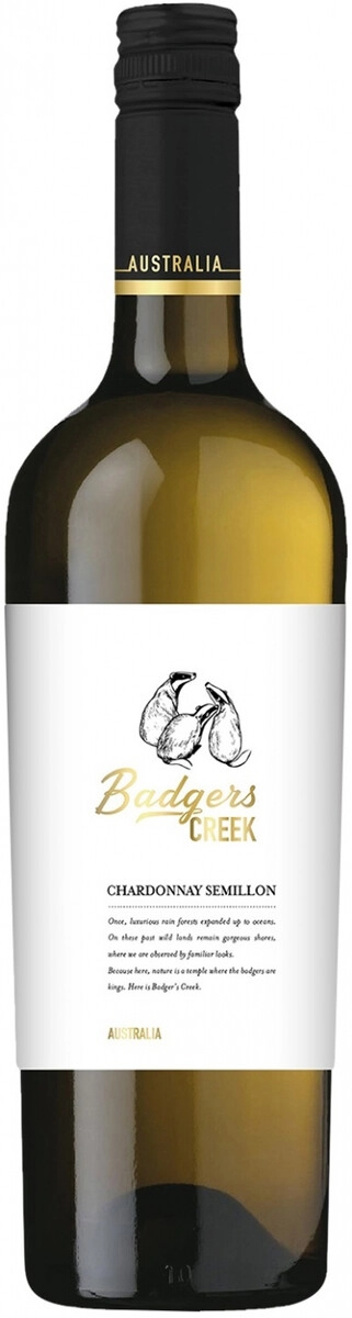 Вино "Badgers Creek" Chardonnay - Semillon