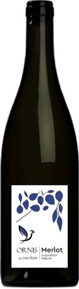 Вино Domaine de Cazaban, "Ornis" Merlot Inspiration Nature
