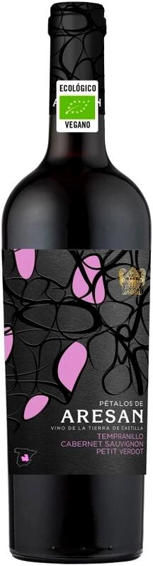 Вино "Petalos de Aresan" Tempranillo-Cabernet Sauvignon-Petit Verdot