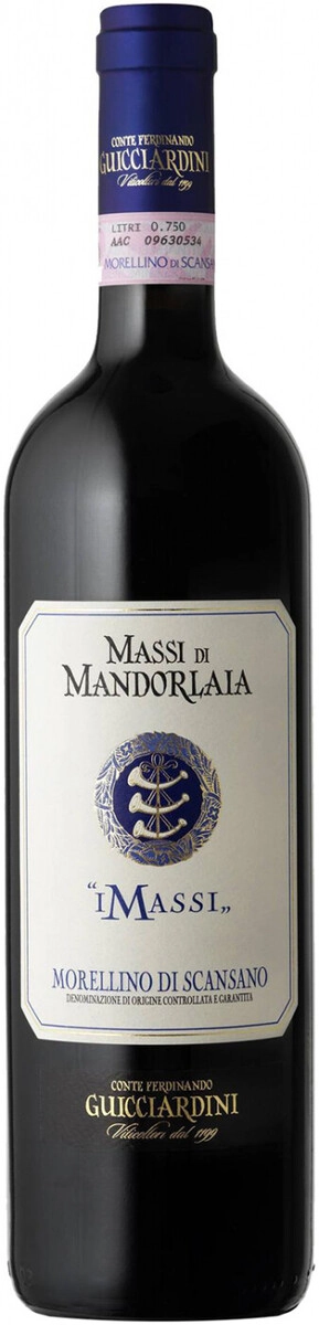 Вино Massi di Mandorlaia, "I Massi" Morellino di Scansano DOC