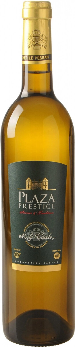 Вино "Plaza Prestige" Blanc, Coteaux de Narbonne IGP