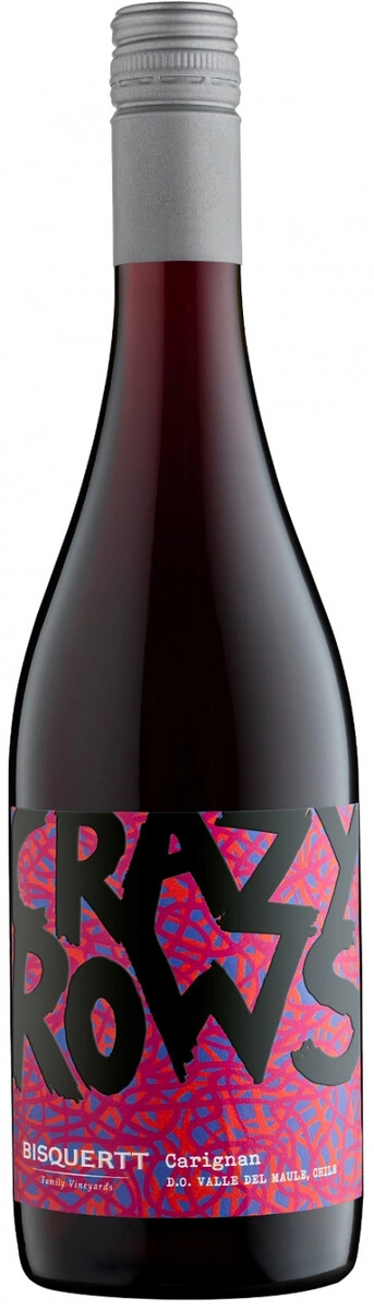 Вино Bisquertt, "Crazy Rows" Carignan, Valle del Maule DO